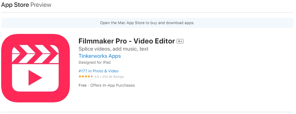 filmmaker pro